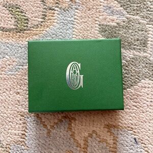 Goyard Green Card Holder Box